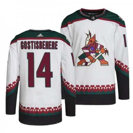 Miehille NHL Arizona Coyotes Pelipaita Shayne Gostisbehere 14 Adidas Valkoinen Authentic Miehille NHL Arizona Coyotes Pelipaita Shayne Gostisbehere 14 Adidas Valkoinen Authentic
